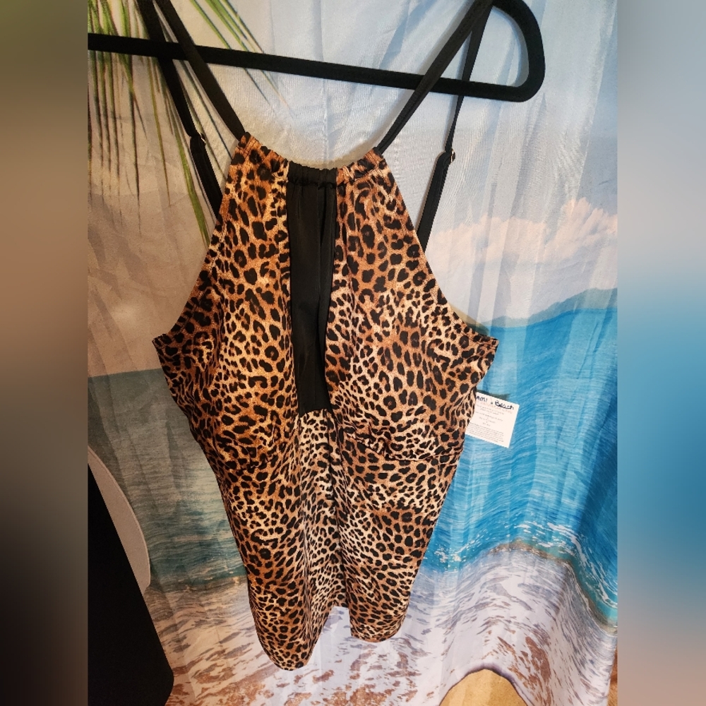 NEW Size 20 Ruby Ribbon Miami Beach Tankini